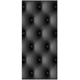 Wallario Türtapete Mit Schnörkelmuster – Schwarz-weiß, 93x205 Cm, Inkl. Kleister & Anleitung