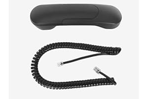 The VoIP Lounge Ersatz-Hörer mit Spiralkabel für Alcatel Lucent OmniPCX IP Touch und Digital Series Phone 4008 4018 4019 4028 4029 4038 4039 4068 8028 8029 8038 8039 8058