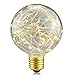Produktbild Dekoratives Licht Leuchtmittel, xinrong New Edison LED Sternenhimmel Kupfer Draht Lights E27 Sockel 220 V 3 W energiesparender Vintage Buld für Innen Xmas Urlaub Anhänger Licht Dekoration, warmweiß, 14.0 * 9.5cm