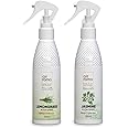 AIR-ROMA Lemon Grass & Jasmine Air Freshener Sprays | For Home, Office & Bathrooms | Long-lasting Odor Eliminator for Living Room, Hotels, Work Space | Pack of 2 (200 ml each)