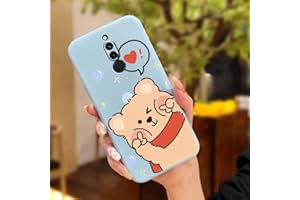 Pakiet soczewek Skin Feel Silikonowe etui na telefon Lulumi do Xiaomi Redmi 8, płynna silikonowa obudowa tylna obudowa ochronna aparat wszystko w dotyku przyjazne dla skóry etui na telefon z kreskówką kot jednolity kolor, 10