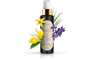 Aromaterapia Spray - Spray calmante con lavanda, palmarosa e ylang ylang - Rilassamento, riduzione dello stress, aiuto al sonno - Spray naturale per ambienti, lenzuola e cuscini BotanyRoom®