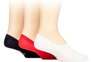 PRINGLE OF SCOTLAND Men's 3 Pair Pringle Plain Cotton PED Socks