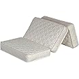 Generic Comfy Folding Semi Medicated Portable White Singal Thick light Weight Mattress.