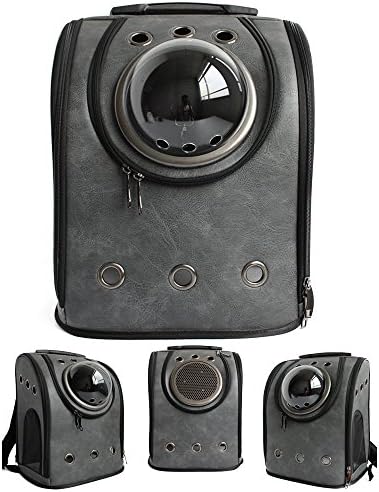 Aftnic Astronaut Capsule Bubble Pet Carrier Backpack for Cats and Small Dogs within 7.5KG