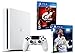 Produktbild PS4 Slim 500Gb weiß Playstation 4 Konsole - 2 Spiele Bundle - FIFA 18 + Gran Turismo Sport "GT Sport"