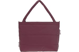 LÄSSIG Baby Wickeltasche Shopper mit Kinderwagenbefestigung/MIX Shopper deep red