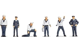 Noch® Marins, Figurines maritimes H0, idéales pour Les installations Miniatures et Les dioramas