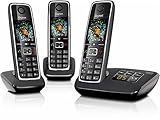 Gigaset C530A Trio Festnetz-Telefon schnurlos DECT...