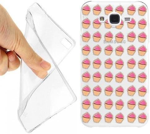 CUSTODIA COVER CASE DOLCI PATTERN PER SAMSUNG GALAXY GRAND NEO TRASPARENTE