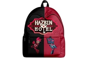 Jilijia Hazbin plecak hotelowy anime gra rola Alastor/Angel Dust/Charlie Morningstar torba szkolna z nadrukiem 3D torba podróżna
