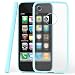 Produktbild moex iPhone 3GS | Hülle Slim Transparent Hell-Blau Impact Back-Cover Dünn Schutzhülle Silikon Handy-Hülle für iPhone 3G/3 GS Case TPU Tasche Matt