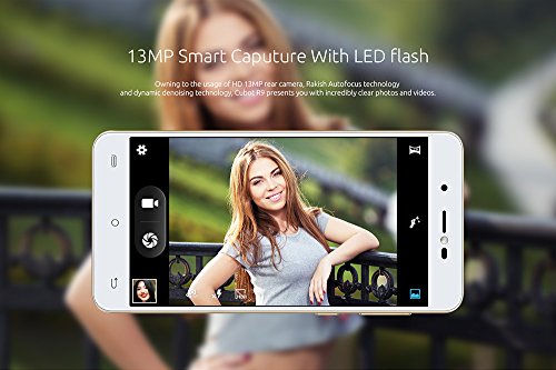 Cubot R9 Smartphone, 5.0 Pollici HD IPS Display Android 7.0 3G Telefono Cellulare, MT6580,Quad-Core, 1.3GHz , 2GB RAM + 16GB ROM, 13.0MP Doppia Telecamera Posteriore / 5.0MP, Dual Sim WiFi GPS Bluetooth Fingerprint Scanner Cellulare - Nero