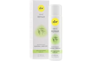 pjur med REPAIR (100ml) - Aqueous sanitary lubricant - Hyaluron regenerates dry and stressed skin