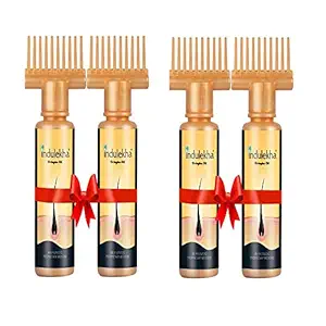 Indulekha Bhringa Hair Oil 100ml pack 4