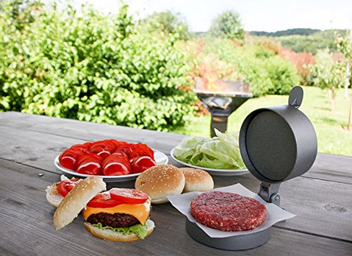 Preisvergleich Produktbild Burgerpresse mit Hamburger Patty Paper
