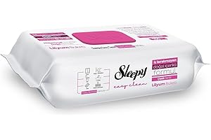 A.HANDELS Sleepy Easy Clean Oberflächenreinigungstuch Putztücher 6er Pack /600 Blatt Lilie/Lilyum Buketi