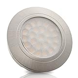 Material Einbaurahmen: Stahl / Schutzscheibe: Polycarbonat (leicht milchige Ausführung)