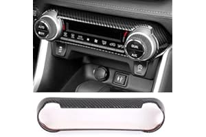‎HIGH FLYING HIGH FLYING für RAV4 XA50 2019-2022 Kohlefaserfarbe Interieur Mittelkonsole Dekor 1 Stück ABS Kunststoff
