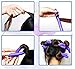 Ohuhu 42-pack Bendy Hair Rollers Twist-flex Rods Soft Foam Curler Roller Set