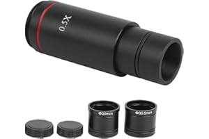 REDXIAO MOUNT Adapter, Durable 0.5X Expand View 0.5X C‑MOUNT Adapter, for Microscope Camera Amscope Microscope