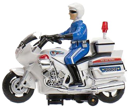 Imagen 1 de Cosas 651011 - Moto Policia Salvaobst. Luz Y Sirena