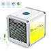 Produktbild Luftkühler Mini Klimaanlage Ventilator Air Cooler mit Wasserkühlung Zimmer Verdunstungs Mobil Klimageräte, Luftbefeuchter&Luftreiniger ohne Abluftschlauch für Wohnung