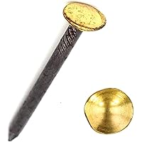 RIKAMA 30 Bildernägel 20mm | Stahlbildernägel | Nägel | Stahlnägel | Aufhängung Bilder | Betonnägel | Made in Germany