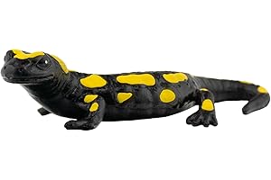 Bullyland 68493 - Spielfigur Feuer-Salamander, ca. 10,6 cm große Tierfigur, detailgetreu, PVC-frei, ideal als kleines Geschenk für Kinder ab 3 Jahren