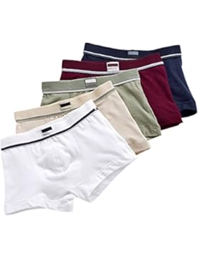 Baby Jungen 5-Pack Set Unterwäsche Unterhose Buamwolle Boxershorts Kinder Unterhose 1-12 Jahre