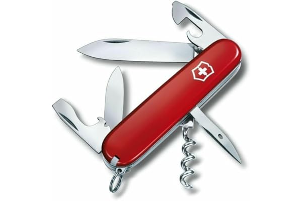 Victorinox - Couteau Suisse Victorinox Spartan 3.3603 Rouge - 12 Fonctions