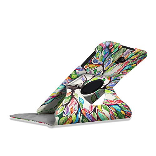 Fintie Samsung Galaxy Tab A 10.1 Hülle – 360° Drehbarer Stand Smart Cover Case Schutzhülle Tasche Etui mit Ständerfunktion Auto Schlaf / Wach Funktion für Samsung Galaxy Tab A 10,1 Zoll T580N / T585N Tablet (2016 Version), Liebesbaum - 8