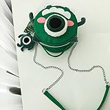 CJshop Bolsa para Llevar al Hombro, Hembra Rana, Solo Hombro, Nueva Ronda pequeña Bolsa, Bolsa...