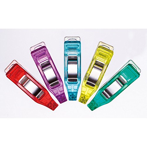 Clover Mini Wonder Clips,, Mehrfarbig, 50 Stück - 2