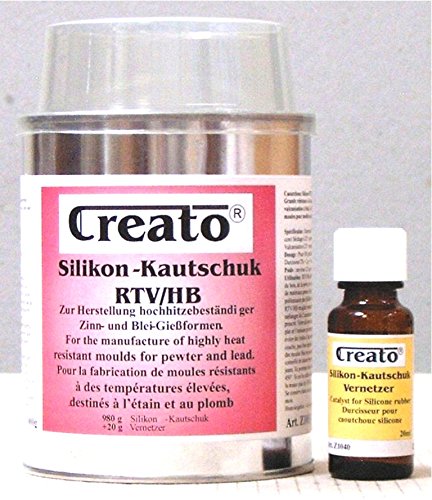 Silikon Kautschuk RTV-HB 1 Kg, inkl. Vernetzer