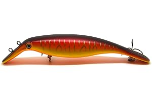 AYVANBER 18 Cm Large Plastic Fishing Lures for Bass, Swimbait Fishing Lures Bait Baits Life-Like Lure Minnow Bass Pike Musky New