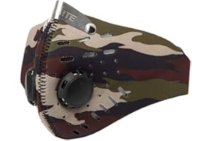 GUKOO Sport Outdoor Maschera Filtro Anti inquinamento - Maschera Neoprene del Motociclo della Bicicletta Sci Maschera di Protezione del Vento/Polvere/Freddo con filt