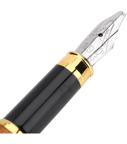Penna Per Calligrafia A Stantuffo Ricaricabile Con Sacca D'Inchiostro - Perfetta Per Principianti E Professionisti - 4