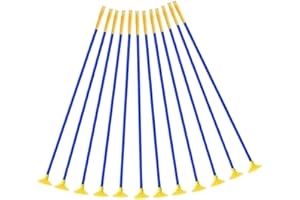 LIUMMRCY Suction Cup Arrow Toy Kids Outdoor Toys Archery Replacement Arrows with 18.5inch Long for Kids 12PCS