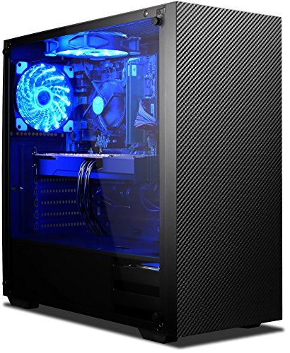 VIBOX Kaleidos RSR760-27 Gaming PC Ordenador de sobremesa con Cup  n de Juego  4 1GHz AMD Ryzen 8-Core Procesador  Radeon RX 560 Tarjeta Grafica  32GB DDR4 RAM  2TB HDD  Ning  n Sistema operativo 