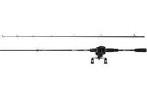 Abu Garcia Max SX Casting Rod & Reel Combo | Freshwater Low Profile Baitcaster Reel | 24T Graphite Blank | 7+1 Bearing System | EVA Handle | Predator Lure Fishing Set |2000 | Multiple Sizes