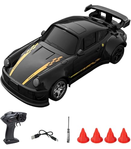 JONRRYIN Voiture télécommandée Drift Car, 1:64 Mini Drift Auto télécommandée, 4WD Voiture RC Drift de table, Voiture télécommandée avec lumières LED JONRRYIN Voiture télécommandée Drift Car, 1:64 Mini Drift Auto télécommandée, 4WD Voiture RC Drift de table, Voiture télécommandée avec lumières LED