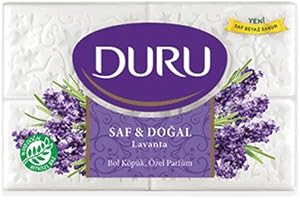 DURU Saf&Doğal Lavanta Sabun, 150 Gramx4