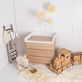 Puckdaddy Wickelaufsatz Wickeltischaufsatz für Kommoden mit 48-51cm Tiefe. Neu! - 2