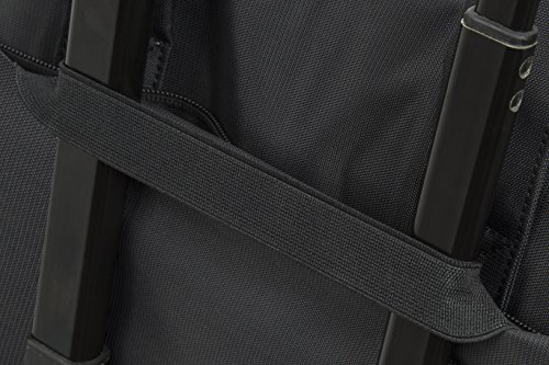 RIVACASE Tasche für Laptops bis 17.3″ – Hochwertige Notebooktasche mit zusätzlichen Fächern und angenehmen Tragekomfort – Schwarz - 7