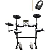 Midex DDX-110BT Professional Digital Drum Electronic Drum with Bluetooth (Headphone gift)