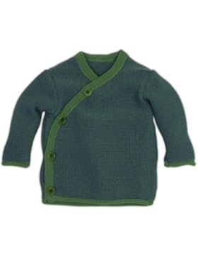 Disana Melange-Jacke aus Merino-Schurwollstrick kbT für Babys