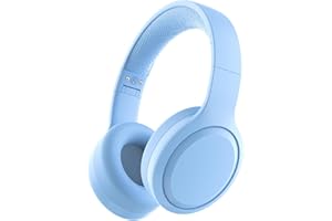 Xunpuls Dziecięce słuchawki Bluetooth, składane bezprzewodowe słuchawki douszne, dźwięk stereo z mikrofonem, czas odtwarzania 10 godzin, Bluetooth 5.3, bezprzewodowe słuchawki nauszne dla dzieci,