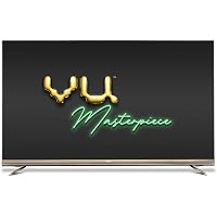 The Vu Masterpiece TV 215cm (85inches) 4K QLED TV (85QPX) Armani Gold Color