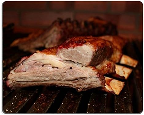 Smoomfly Mouse Pad Grill Barbecue Meat Food Steak Natural Rubber Material Image 244064